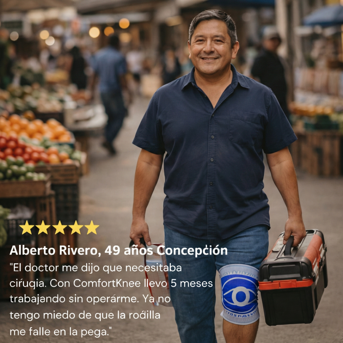 ComfortKnee™ - Rodillera con tecnología TermoGel™ H .