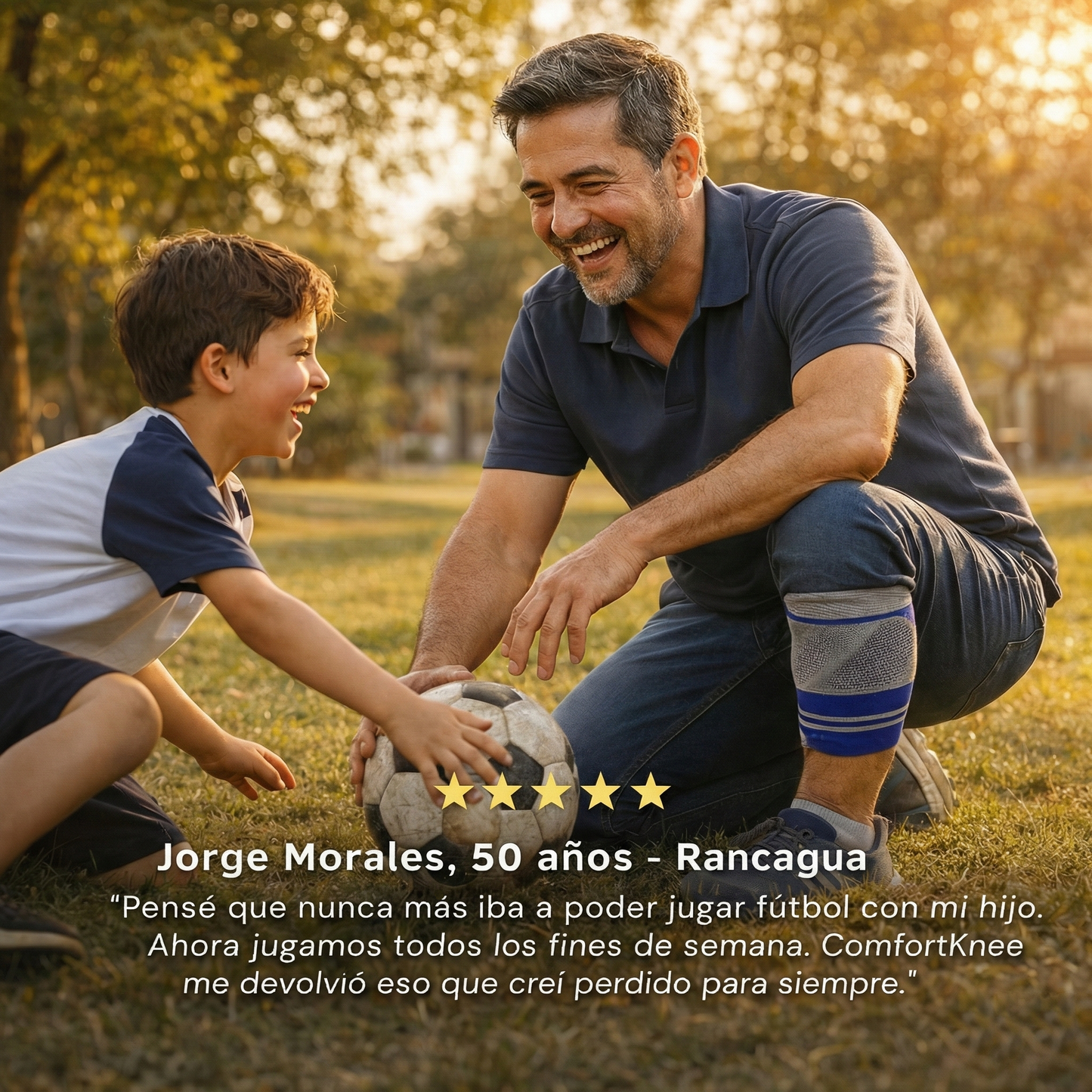 ComfortKnee™ - Rodillera con tecnología TermoGel™ H .